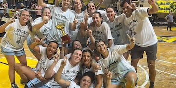 Ateneo se consagró campeón de Maxi Básquet Femenino.