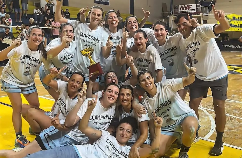 Básquet: el femenino de Ateneo, campeón en Maxi