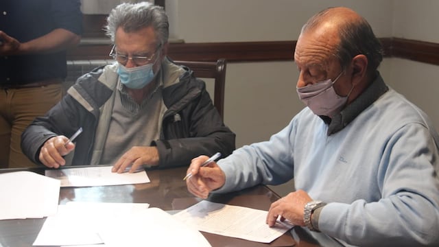 El municipio firmó convenio con vecinos de Claromecó para pavimentar calles