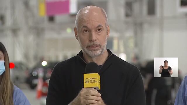 Horacio Rodríguez Larreta le pidió más "austeridad" al Gobierno Nacional tras el anuncio de este último de querer pasar a 30 mil empleados estatales a planta permanente. Foto: Captura de pantalla.