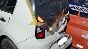 Una camioneta chocó dos veces a un auto en el que viajaba un bebé de 18 meses en Córdoba.