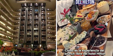 Así es el brunch en el hotel Hilton de Buenos Aires