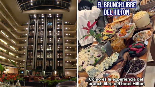 Así es el brunch en el hotel Hilton de Buenos Aires