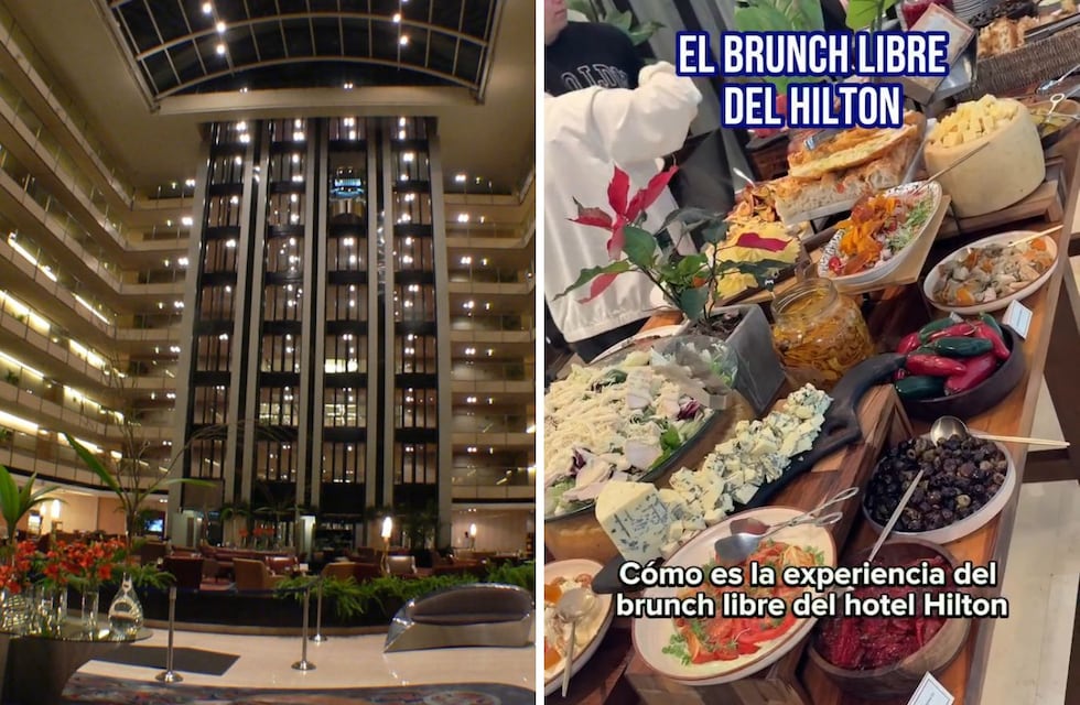 Cómo es el brunch de $60 mil que ofrece el hotel Hilton en Buenos Aires