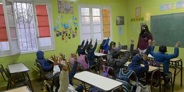 Retorno de clases presenciales . Imagen ilustrativa
Foto: Orlando Pelichotti / Los Andes