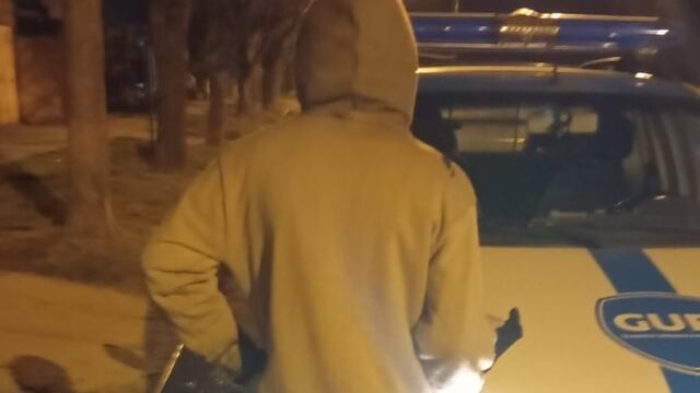 Detenido por cortar cables en el barrio Mora