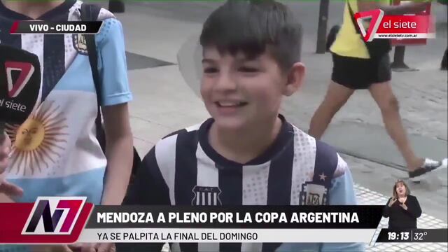 El pequeño expresó todo su fanatismo por Talleres con una tierna declaración.