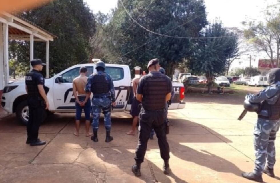 Campo Viera: detienen a un padre y a su hijo por atacar a otro individuo con un arma blanca