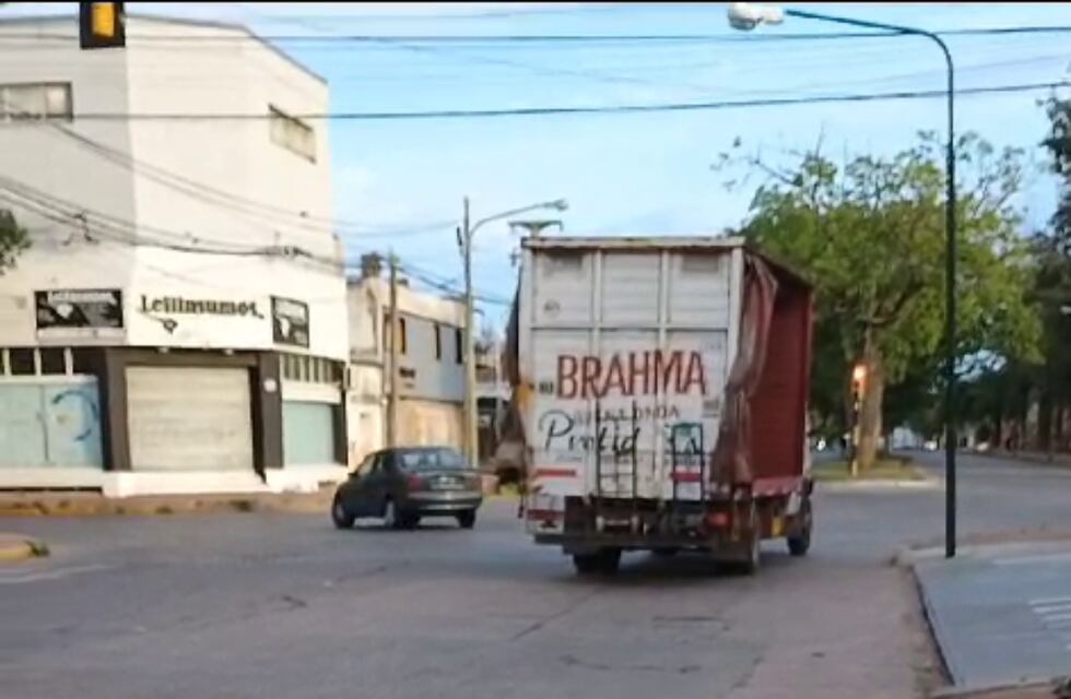 Se viralizó cruzando el semáforo en rojo: le labraron una multa