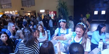 Representantes del Municipio de Aldea Brasilera promocionando la 6ta. Fiesta Provincial de las Aldea