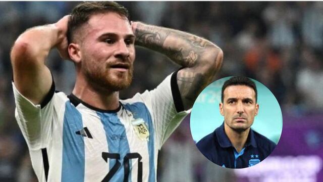 Alexis Mac Allister recordó lo que le dijo Lionel Scaloni días antes de que comenzara el Mundial.