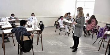 Vuelven las clases presenciales para la secundaria