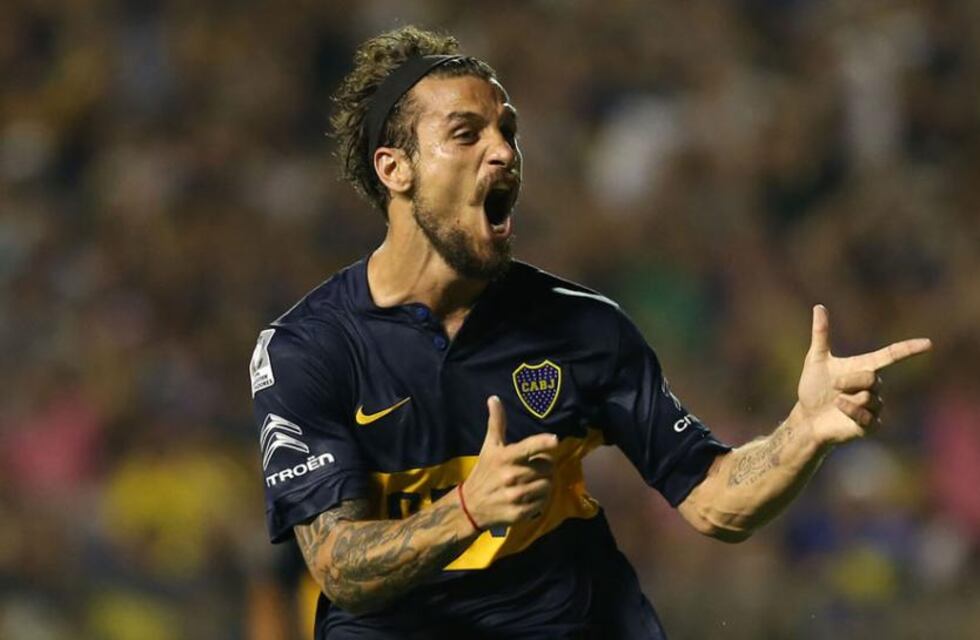 Boca: Daniel Osvaldo imitó a Francella para celebrar el triunfo ante Racing