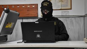 Desbarataron un grupo narco en un hotel alojamiento en Córdoba. (Gentileza FPA)