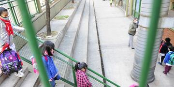 Vuelta a clases en la Ciudad de Buenos Aires, tras el confinamiento estricto de nueve días impuesto por el Gobierno nacional.
