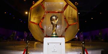 La Copa del Mundo, el trofeo que todos querrán ganar en el próximo Mundial de Qatar 2022.