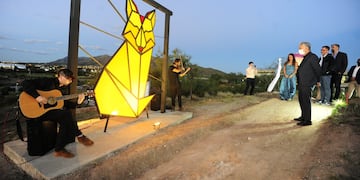 Escultura en Terrazas del Portezuelo, San Luis
