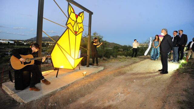 Escultura en Terrazas del Portezuelo, San Luis
