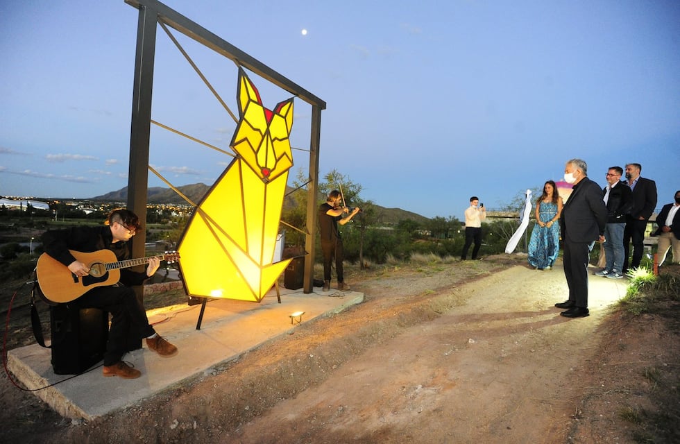 Se inauguró el Circuito de Esculturas en Terrazas del Portezuelo