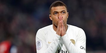 DE NO CREER. Mbappe y todo PSG sufrió con la derrota ante Lille. (AP)