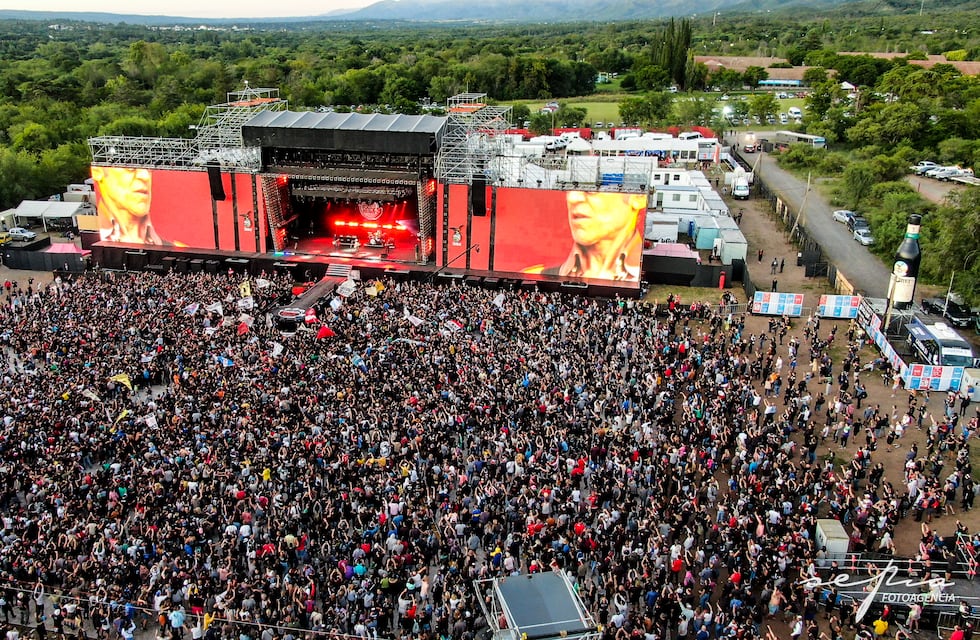 Cosquín Rock: una panzada de música y experiencias a la carta en el Valle de Punilla