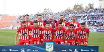 La formación inicial de Instituto, en su visita a Godoy Cruz de Mendoza, por la fecha 7 de la Copa de la Liga Profesional (Prensa Instituto).
