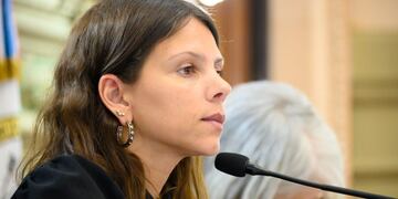 La rafaelina y diputada socialista Gisel Mahmud