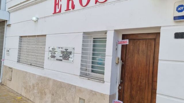 La estética fue clausurada este viernes.