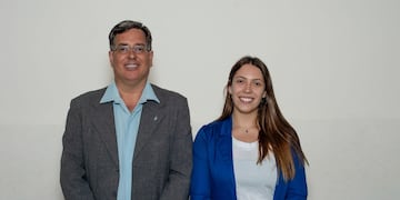 Agustina Martínez y Gustavo Oosterbaan
