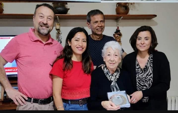 Nelba Serenelli, vecina destacada.