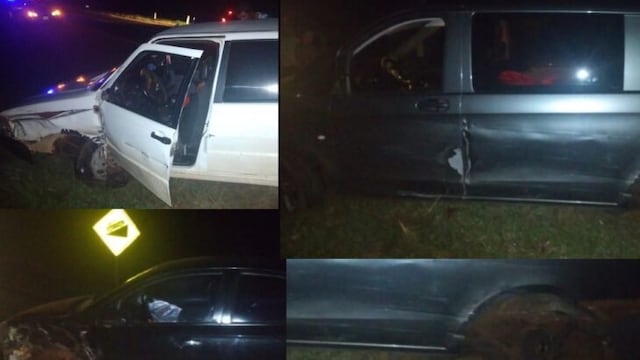 Alcohol al volante en Hipólito Yrigoyen produjo choque múltiple. Policía de Misiones