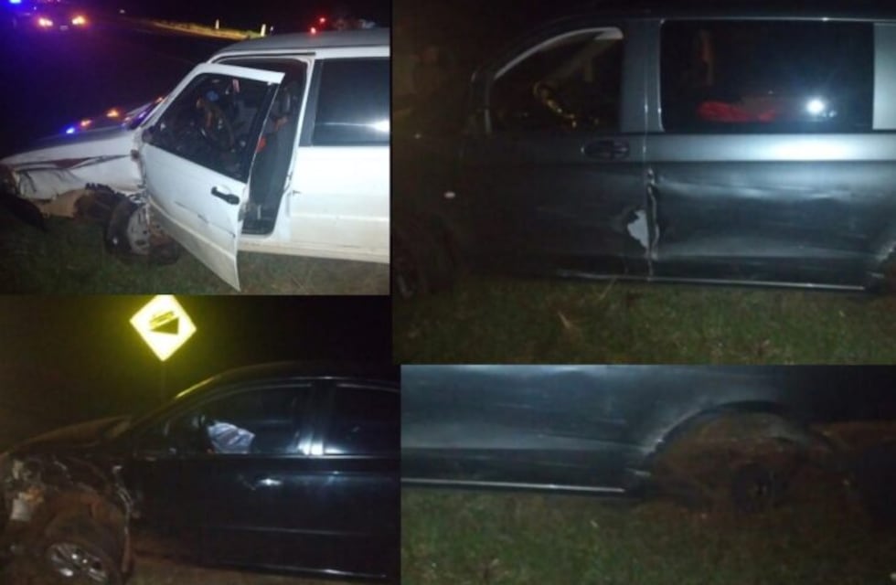 Alcohol al volante en Hipólito Yrigoyen produjo choque múltiple