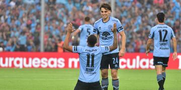 El peruano Reyna y su gol al minuto, para que Belgrano le gane a Talleres (La Voz).