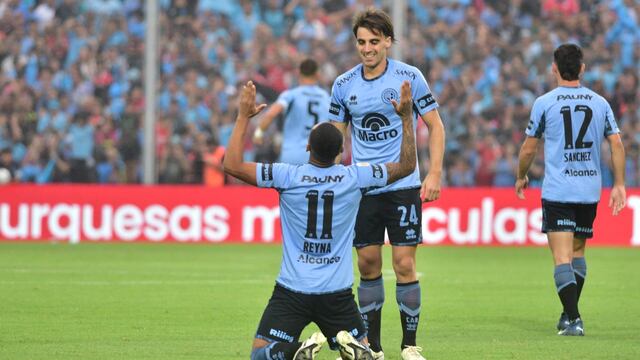 El peruano Reyna y su gol al minuto, para que Belgrano le gane a Talleres (La Voz).