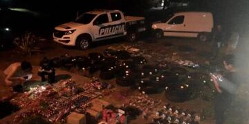 Secuestran mercadería de contrabando en El Alcázar.