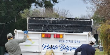 Limpiemos el pueblo: inició la campaña de limpieza integral en Pueblo General Belgrano