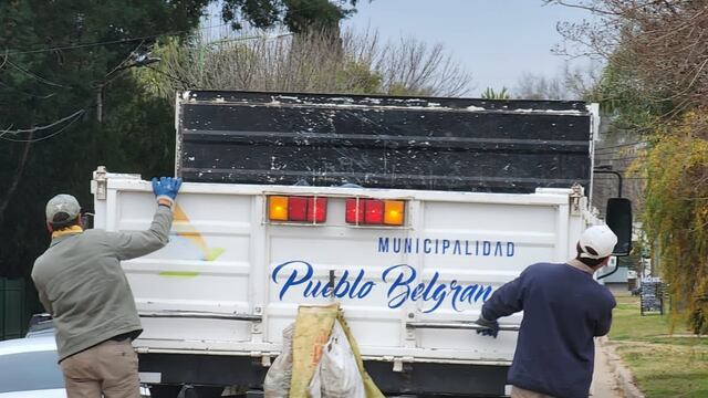 Limpiemos el pueblo: inició la campaña de limpieza integral en Pueblo General Belgrano