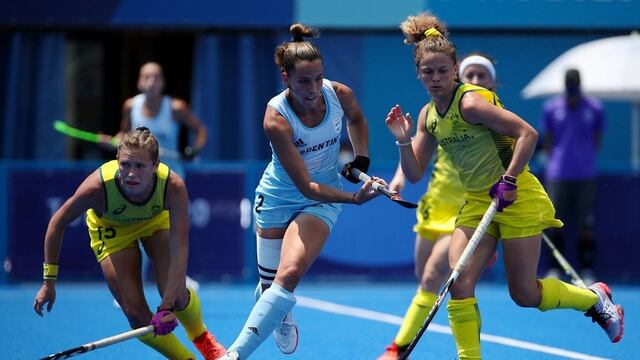 En el cierre del Grupo B y ya clasificadas a cuartos de final, Las Leonas juegan con Australia. (@ArgFieldHockey)