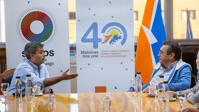 Dachary y el secretario de Ate Nacional conversaron sobre el acompañamiento del sindicato en la Causa Malvinas