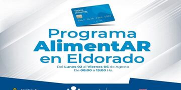 Hasta el 6 de agosto podrán retirar las tarjetas en el polideportivo km 3.