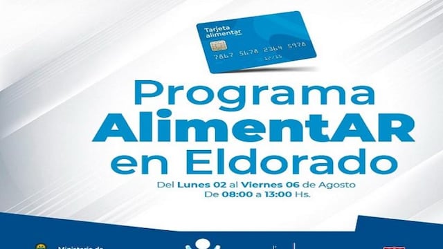 Hasta el 6 de agosto podrán retirar las tarjetas en el polideportivo km 3.