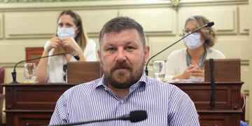 El diputado provincial Pablo Pinotti (PS - FPCyS)