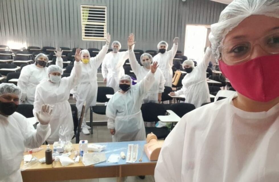 Estudiantes de enfermería colaboran con los equipos de salud en Tupungato