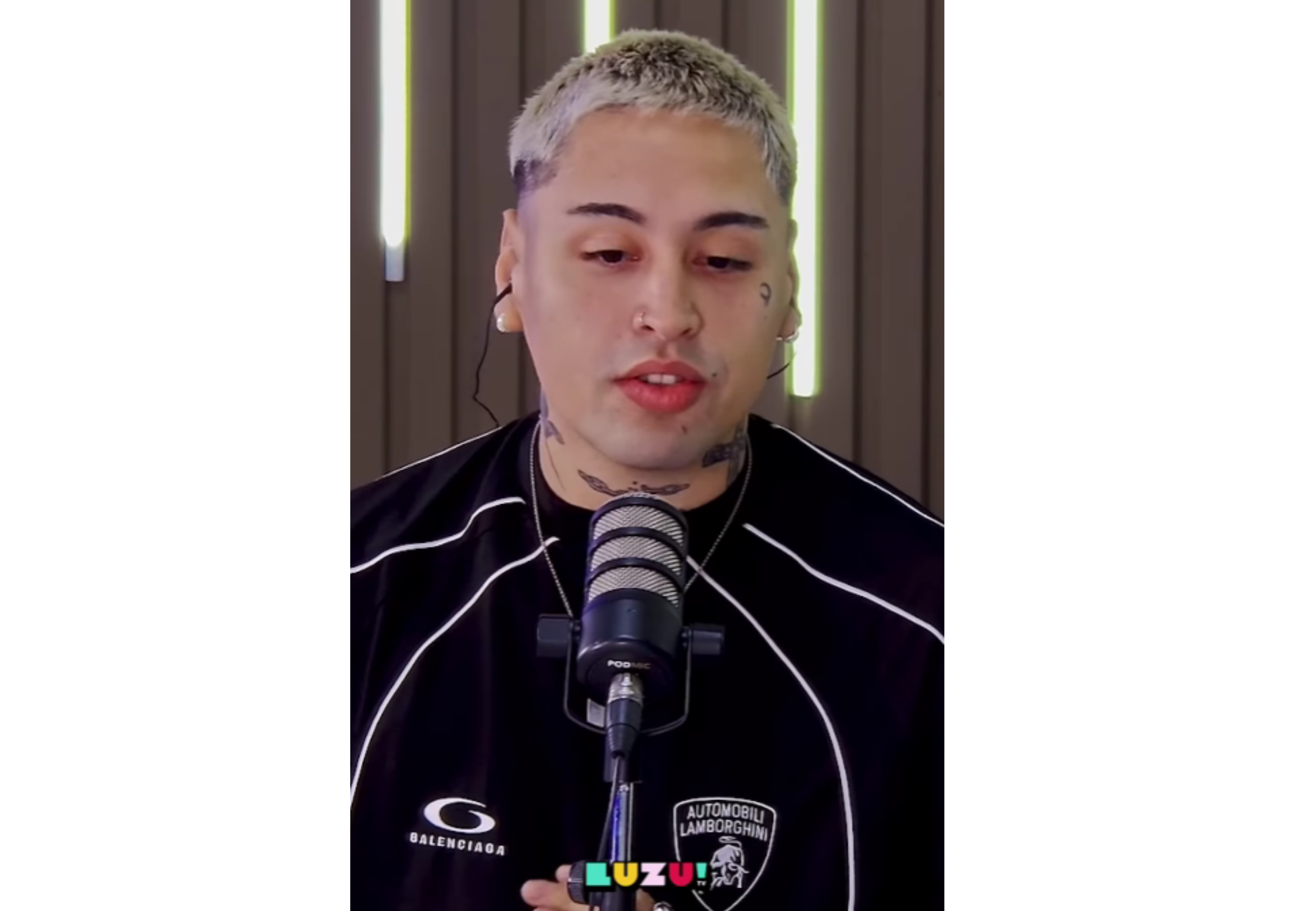Tiago PZK estuvo en Algo de música.