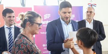 Pullaro estuvo con una intensa agenda en Rafaela