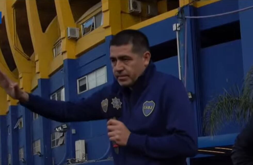 Riquelme en el banderazo de los hinchas de Boca: “Hoy nos quitaron la posibilidad de votar”
