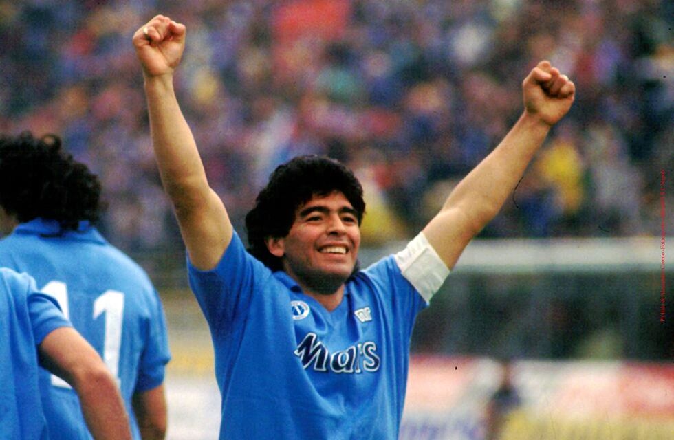 Napoli homenajeó a Diego Maradona por el Día del Superhéroe: “Súper Diego”