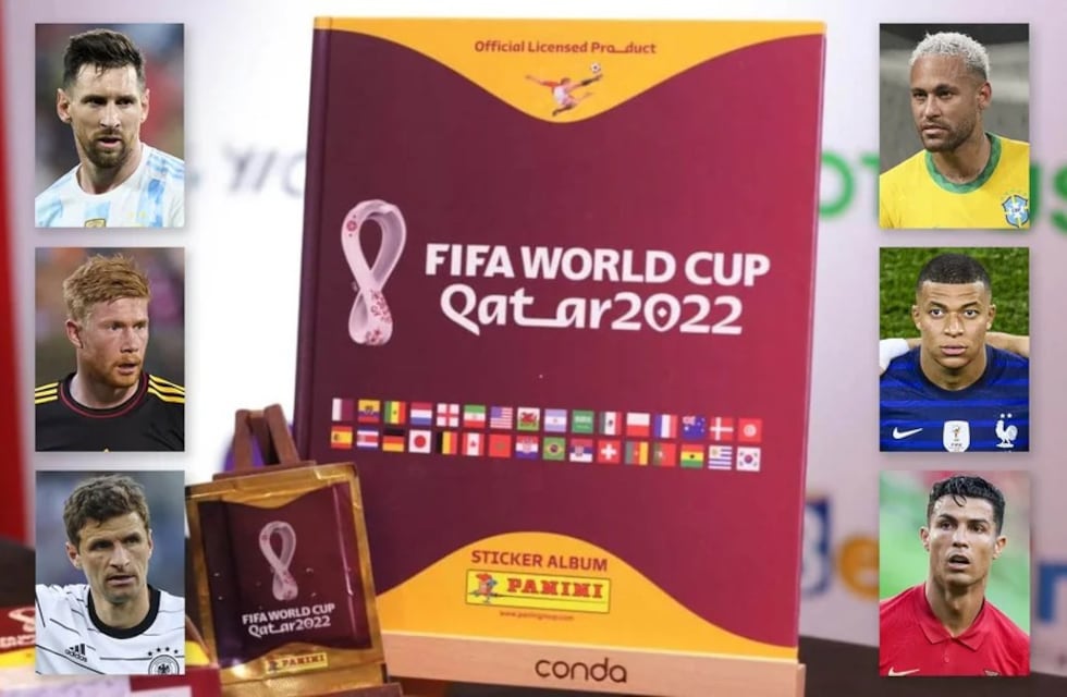Mundial de Qatar 2022: cuánto aumentó el precio del álbum y las figuritas desde la última Copa del Mundo
