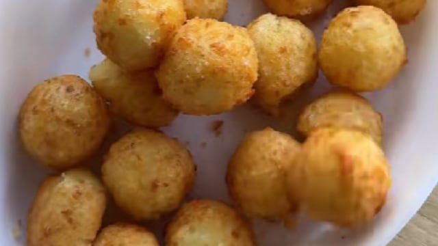 Bolitas de queso ideales para la picada.