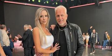 Andrés y Alicia en la pista de Showmatch.